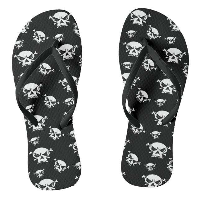 Chinelos Skull Boys (Pé da cama)