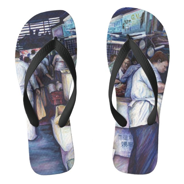 Chinelos Sopa de Cabeça de Peixe, Singapura (Pé da cama)