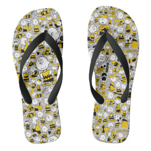 Chinelos Sou o Charlie Brown Pattern