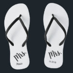 Chinelos Sra. Wedding Honeymoon<br><div class="desc">Perfeito para a lua de mel</div>
