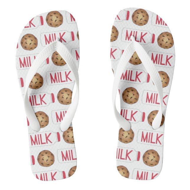 Chinelos Sumo de leite Chocolate Cookies de carapaça Comida (Pé da cama)