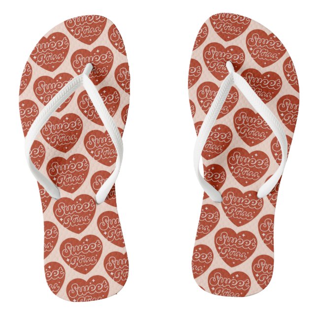 Chinelos Sweet Kiss Flip Flops (Pé da cama)