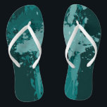 Chinelos Tabuleiro de Tinta Teal - Suprimento de Festa de c<br><div class="desc">A pintura lacrimogênea enfeita chinelos que fazem parte da design de casamento Splatter. O acessório de festa de casamento de chá de todas as estações é excelente para oferecer calçado de alternativo aos convidados de um casamento na praia. A tonalidade verde difere da que você imaginou? Mude! Procurando o Plano...</div>