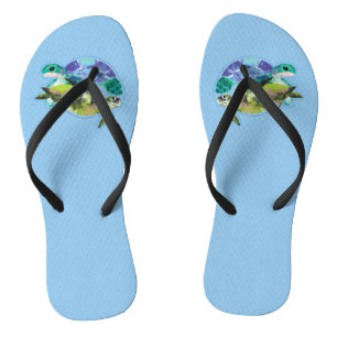 Chinelos Tartarugas de Nado