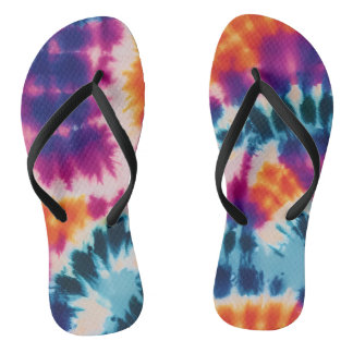 Chinelos Tie Dye Pattern