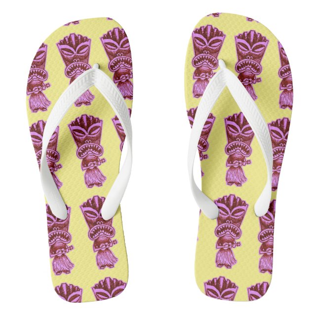 Chinelos Tiki de Uke Roxo (Pé da cama)