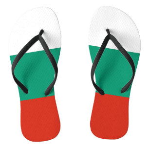 Chinelos Tiras Finas para Adultos com a Bandeira da Bulgári