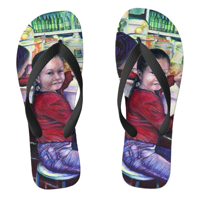 Chinelos Todas As Boas Garotas Têm Sorvete (Pé da cama)