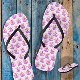 Chinelos Tongs Caraïbes CHEMIS-TREE plage arbre blanc noir