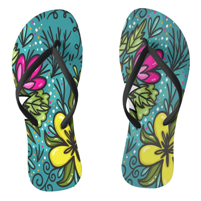 Chinelos Travesseiro Decorativo Beleza com Flores (Pé da cama)