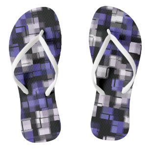 Chinelos Trendência Branca Azul Roxo Preto