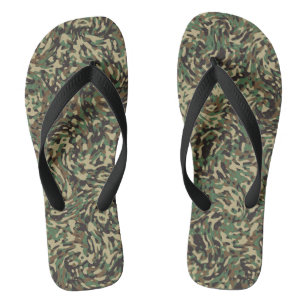 Chinelos Trendy Camouflage Green