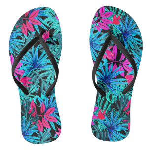 Chinelos tropicais havaianos