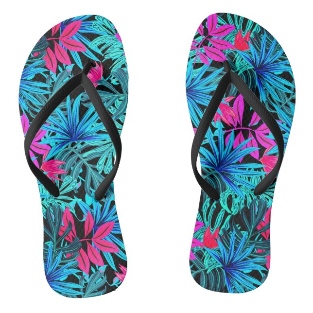 Chinelos tropicais havaianos (Pé da cama)