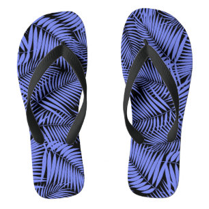 Chinelos Tropical de Kona Palms Havaiana - Periwinkle