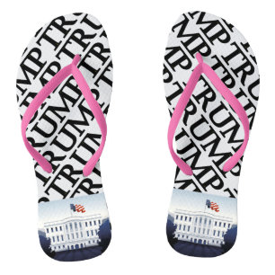 Chinelos Trump na Casa Branca