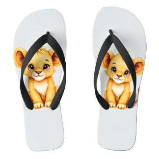 Chinelos Um filhote de leão