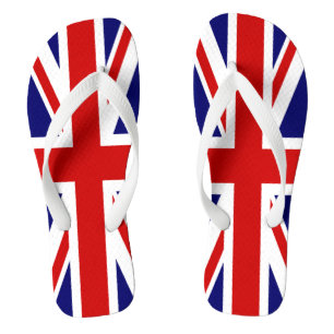 Chinelos Union Jack Flag do Reino Unido
