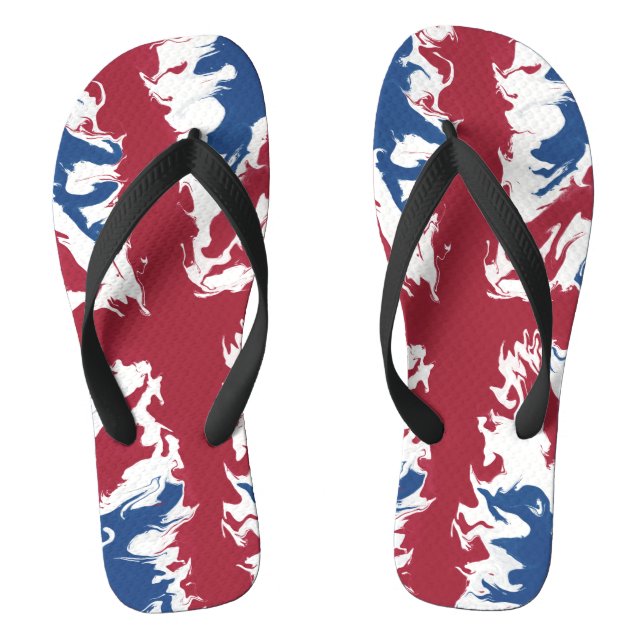 Chinelos Union Jack Liquid Art (Pé da cama)
