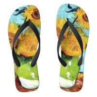 Vase com Três Girassóis (1888) Van Gogh Unisex