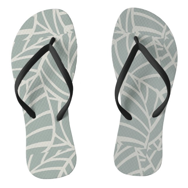 Chinelos Veias Botânicas Minimalistas (Pé da cama)