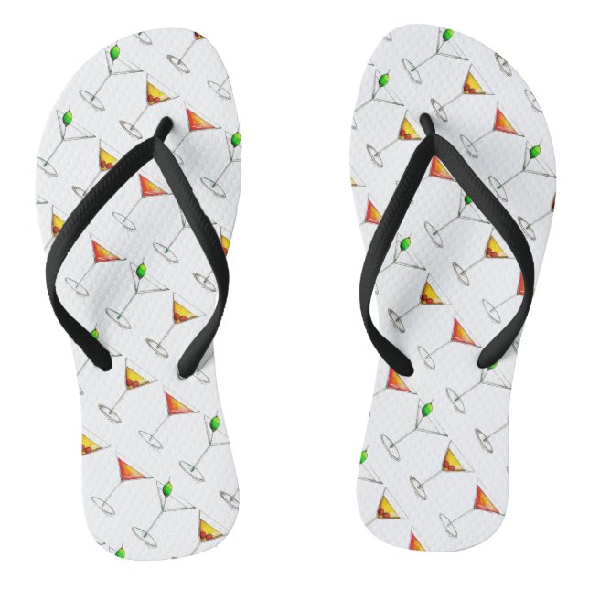 Chinelos Vidro Cocktail Mistura Beber Martini Cosmo Manhatt (Pé da cama)