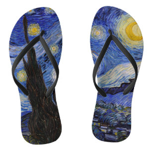 Chinelos Vincent Van Gogh - A noite de Starry