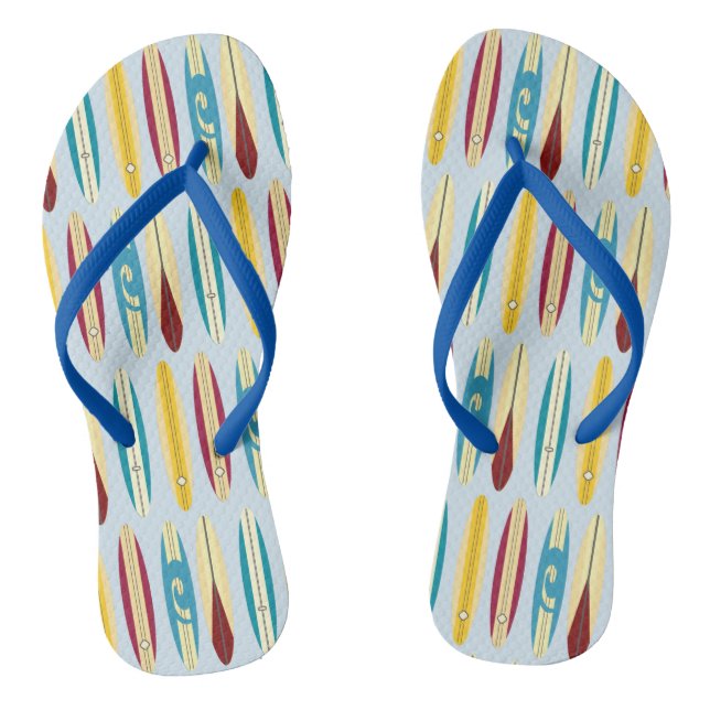 Chinelos Vintage Longboards (Pé da cama)