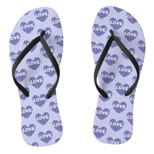 Chinelos Vintage Love Heart