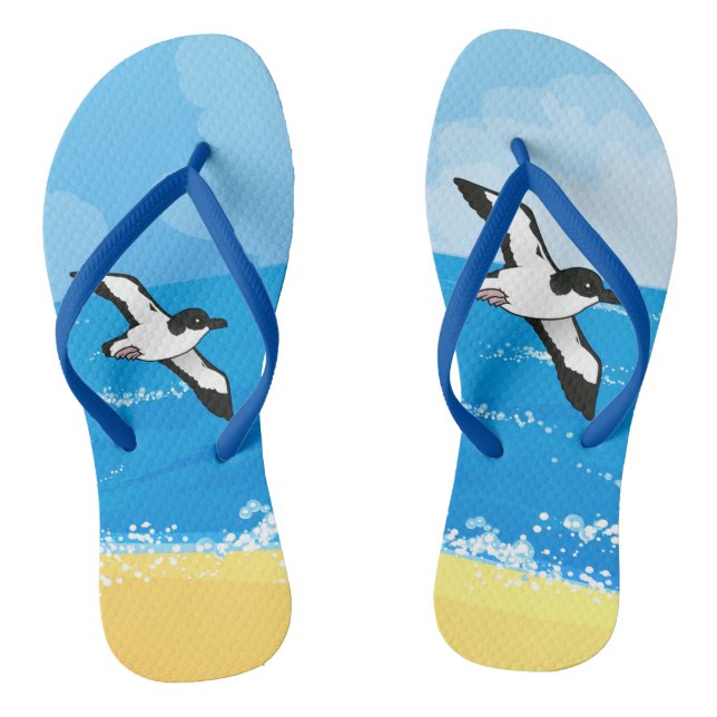 Chinelos Voo Shearwater de Birdorable Newell (Pé da cama)