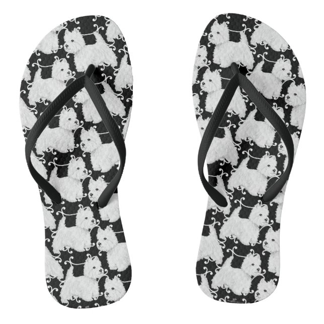 Chinelos Westies, Westies, Westies (Pé da cama)