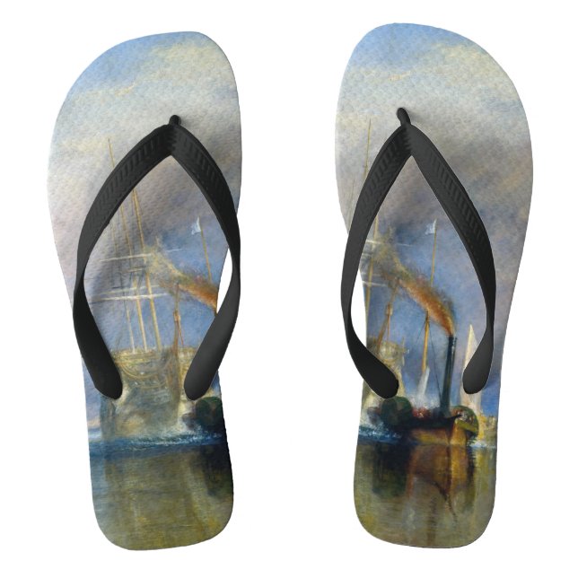 Chinelos William Turner - O Temerário de Luta (Pé da cama)