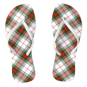 Chinelos Xadrez de Natal ~ Personalizada