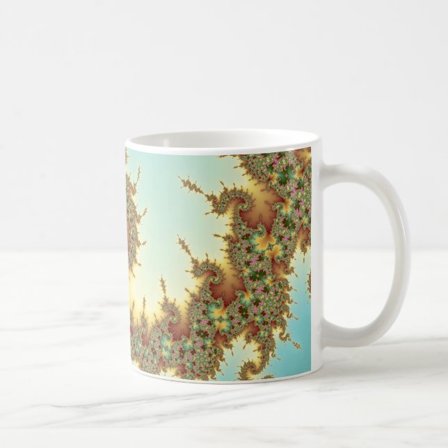 Chinês - caneca do Fractal (Direita)