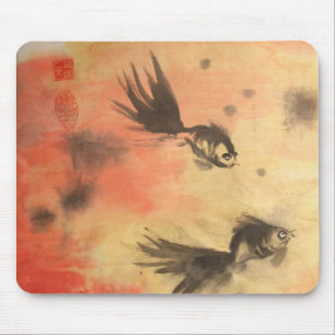 Chinês Golfish Mousepad