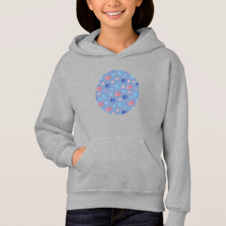 Chinese Lanterns Girls' Pullover Hoodie