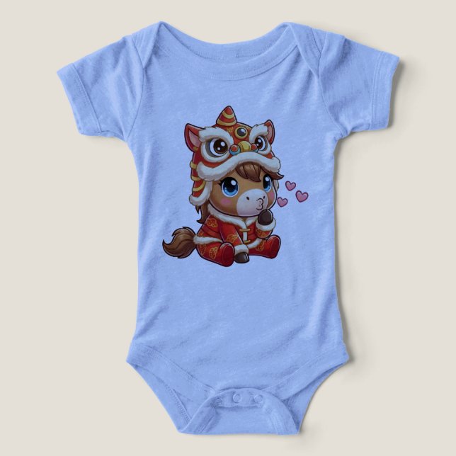 Chinese New Year Horse 2026 Zodiac (Design frontal)