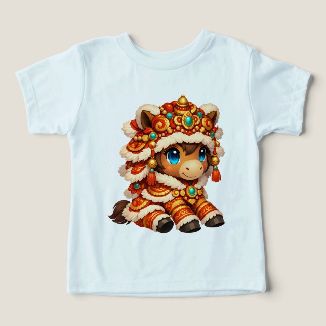 Chinese New Year Horse 2026 Zodiac (Design frontal)