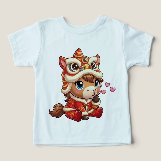 Chinese New Year Horse 2026 Zodiac (Design frontal)