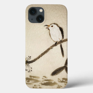 Chinese traditional ink painting with birds