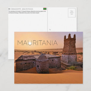 Chinguetti, Mauritânia Cartão Postal de Viagem