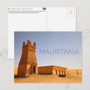 Chinguetti, Mauritânia Cartão Postal de Viagem