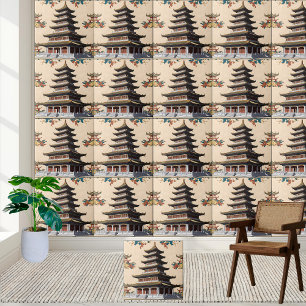 Chinoiserie Chinoiserie inspirada na Ásia