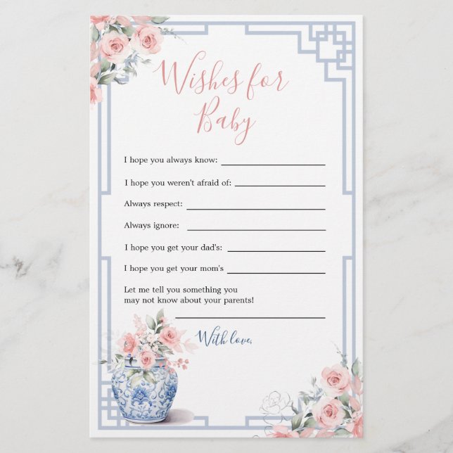 Chinoiserie cor-de-rosa brilhante Ginger Jar Desej (Frente)