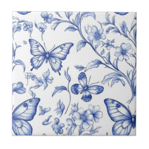 Chinoiserie Toile De Jouy Pattern