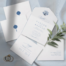 Chinoiserie Wedding Tree Motif ID1094