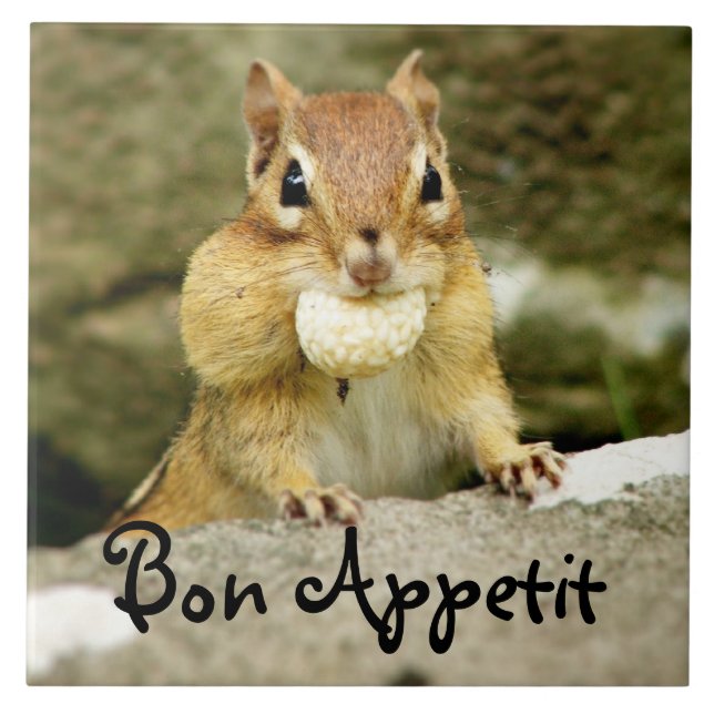 Chipmunk Trivet de Appetit do Bon (Frente)