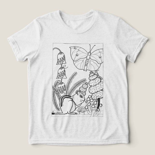 Chipset com coloração de mariposa (Design frontal)