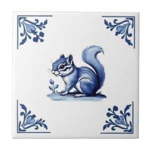 Chipunk Delft Blue Corners Woodland