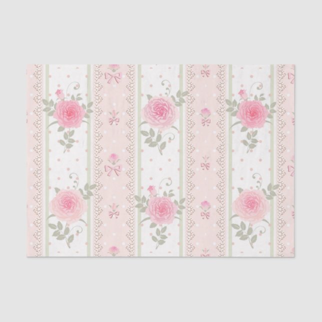 Chique, victorian, floral, papel de parede, (Frente )